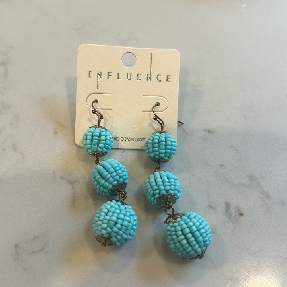 Turquoise Statement Earrings